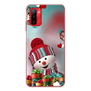 Чехлы на Новый Год Ulefone Note 12P (Снеговик в шапке)