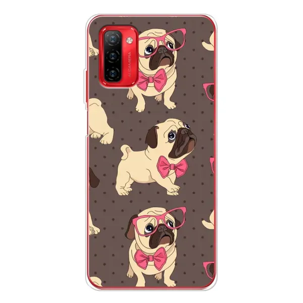 Чехол с рисунком «Собачки Мопсики» для Ulefone Note 12P Чехол с рисунком «Собачки Мопсики» для Ulefone Note 12P