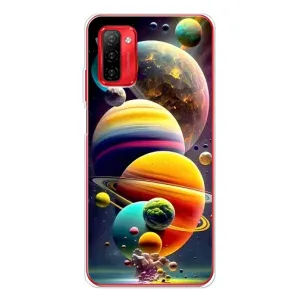 Чохол (ТПУ) з планетами на Ulefone Note 12P (Сонячна система)