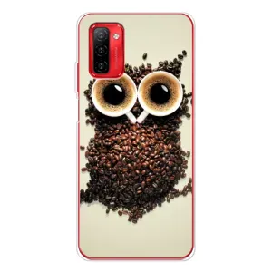 Чохли з принтом СОВИ для Ulefone Note 12P (Сова з зерен кави)