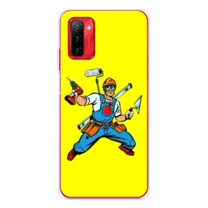 Силіконовий бампер (Працівники) на Ulefone Note 12P (Будівельник)