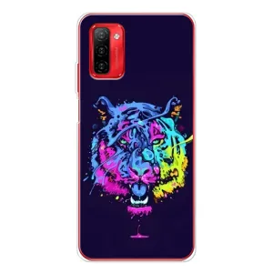 Силіконовий бампер з картинкою звірів для Ulefone Note 12P (Тигр-Арт)