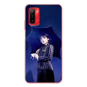 Чохол з картинкою Венсдей на Ulefone Note 12P (Венсдей з парасолькою)