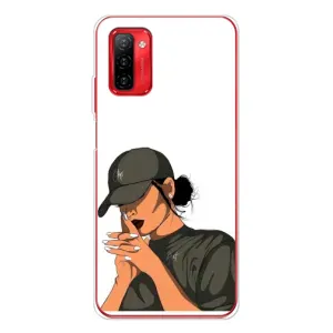 Силіконовый Чохол на Ulefone Note 12P з картинкой Модных девушек (У зеленому)