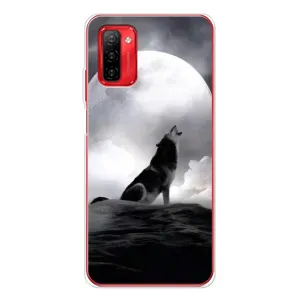 Чохол з Вовком на Ulefone Note 12P (Вовк і місяць)