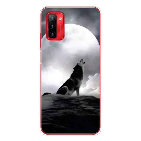Чехол с рисунком «Волк и луна» для Ulefone Note 12P Чехол с рисунком «Волк и луна» для Ulefone Note 12P