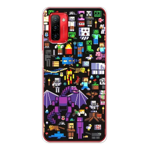 Чехол с рисунком «Все персонажи» для Ulefone Note 12P