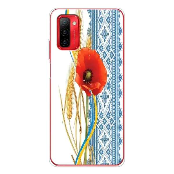 Чехол с рисунком «Вышиванка с цветком» для Ulefone Note 12P Чехол с рисунком «Вышиванка с цветком» для Ulefone Note 12P