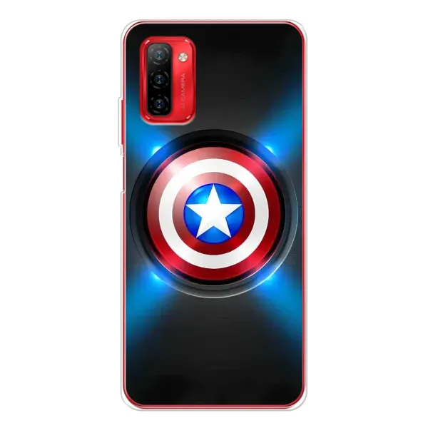 Чехол с рисунком «Яркий Щит Капитана» для Ulefone Note 12P Чехол с рисунком «Яркий Щит Капитана» для Ulefone Note 12P