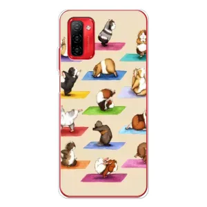 Чохол з Прикольним Принтом на Ulefone Note 12P (Йога свинок)