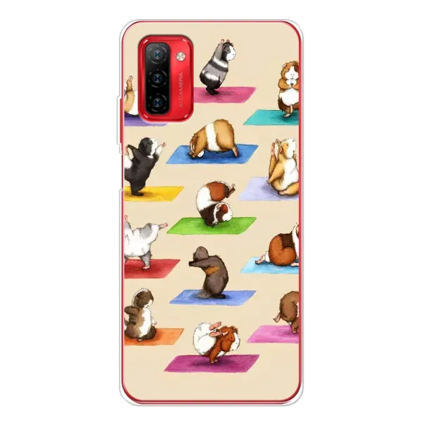 Чехол с рисунком «Ёга свинок» для Ulefone Note 12P Чехол с рисунком «Ёга свинок» для Ulefone Note 12P