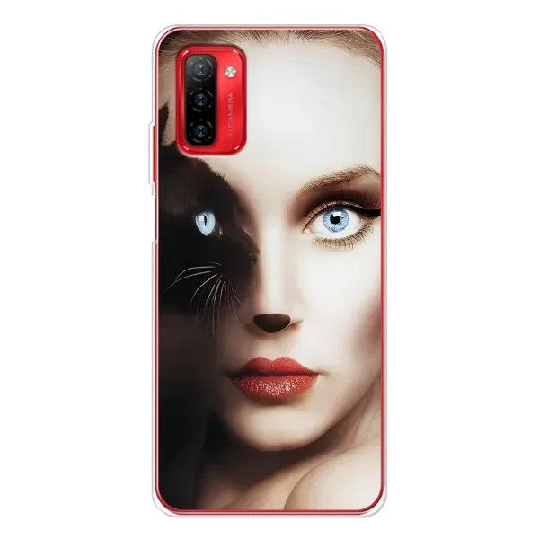Чехол с рисунком «Женщина кошка» для Ulefone Note 12P Чехол с рисунком «Женщина кошка» для Ulefone Note 12P