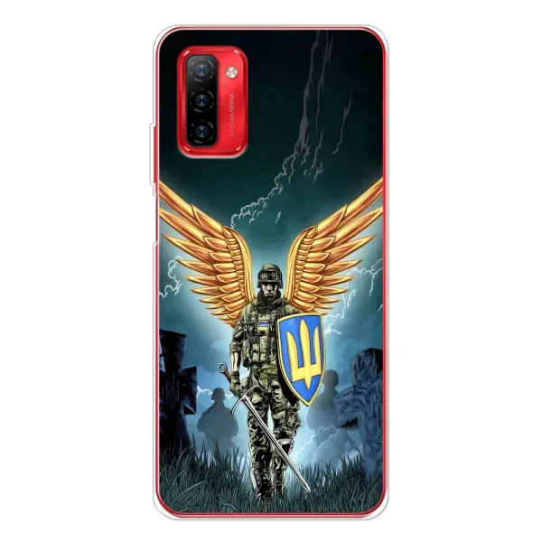 Чехол с рисунком «ЗСУ з крильями» для Ulefone Note 12P