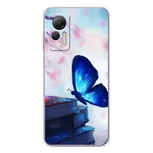 Силіконовий бампер з картинкою звірів для Ulefone Note 14 (Метелик синій)