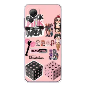 Чехлы с картинкой для Ulefone Note 14 (BLACK PINK коллаж)