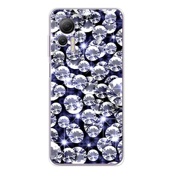 Чехол с рисунком «Бриллианты» для Ulefone Note 14 Чехол с рисунком «Бриллианты» для Ulefone Note 14
