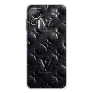 Текстурный Чехол Louis Vuitton для Ноте 14 (Черный ЛВ)