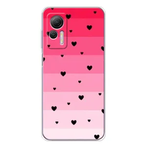Чохли з тематикою "Маленькі Сердчеки" на Ulefone Note 14 (Чорні сердечка)