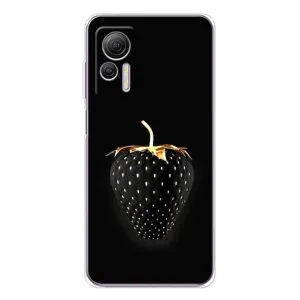 Чехол с изображением вкусной еды для Ulefone Note 14 (Чёрная клубника)