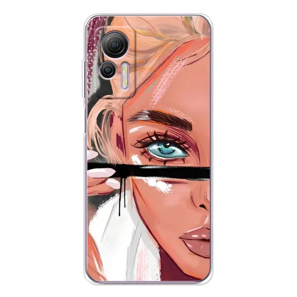 Чохол з малюнком «Дівчина та вії» для Ulefone Note 14 Чохол з малюнком «Дівчина та вії» для Ulefone Note 14