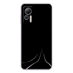 Чехол с картинками на черном фоне для Ulefone Note 14 (Дорога)