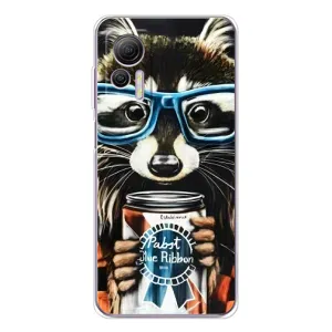 Силіконовий Чохол з Энотами на Ulefone Note 14 (Єнот в окулярах)