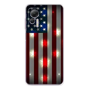 Чехол Флаг USA для Ulefone Note 14 (Флаг США 2)