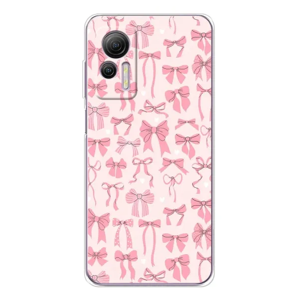 Чехол с рисунком «Фон бантики» для Ulefone Note 14 Чехол с рисунком «Фон бантики» для Ulefone Note 14