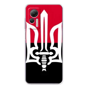 Чехлы УПА (Красно-Чёрный) на Ulefone Note 14 (Герб Украины)