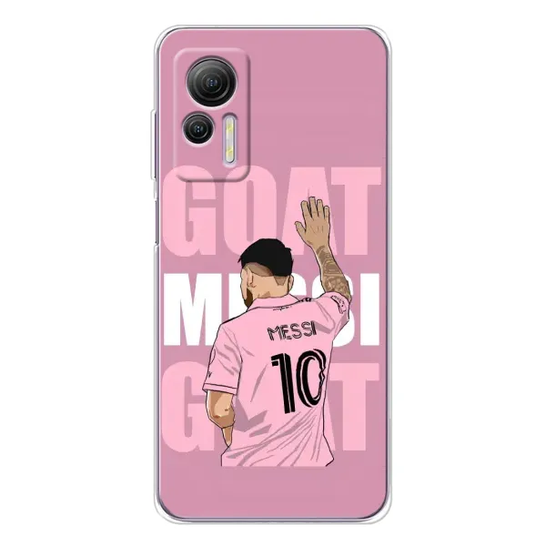 Чехол с рисунком «GOAT MESSI» для Ulefone Note 14 Чехол с рисунком «GOAT MESSI» для Ulefone Note 14