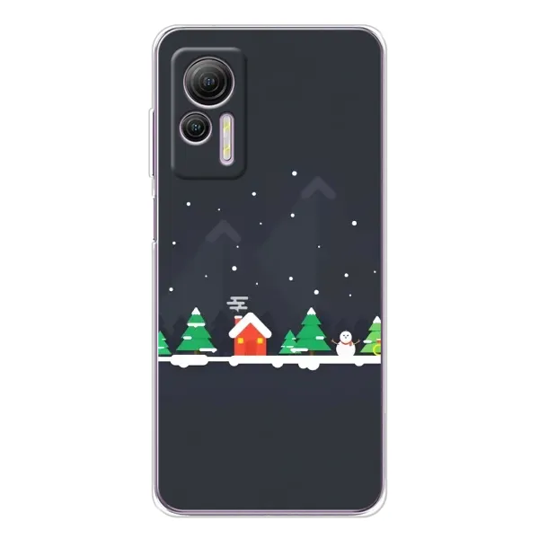 Чехол с рисунком «Город зимний» для Ulefone Note 14 Чехол с рисунком «Город зимний» для Ulefone Note 14