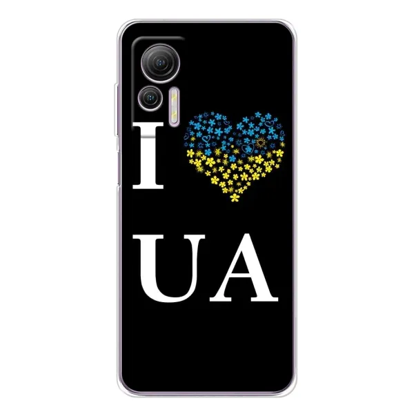 Чехол с рисунком «I Love UA» для Ulefone Note 14 Чехол с рисунком «I Love UA» для Ulefone Note 14