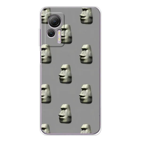 Чехол с рисунком «Каменное лицо» для Ulefone Note 14 Чехол с рисунком «Каменное лицо» для Ulefone Note 14