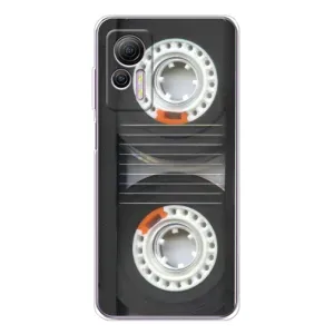 Чехол с Прикольным принтом на Ulefone Note 14 (Кассета магнитофона)
