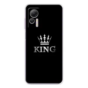 Чехол (Корона на чёрном фоне) для Ноте 14 (KING)