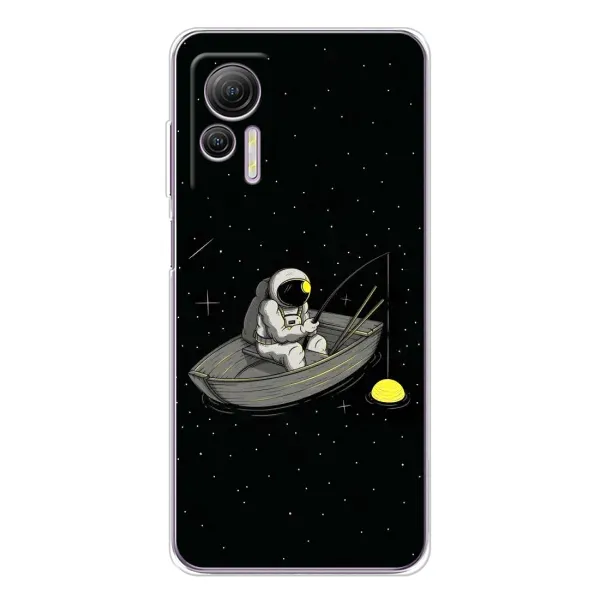 Чехол с рисунком «Космонавт на рыбалке» для Ulefone Note 14 Чехол с рисунком «Космонавт на рыбалке» для Ulefone Note 14
