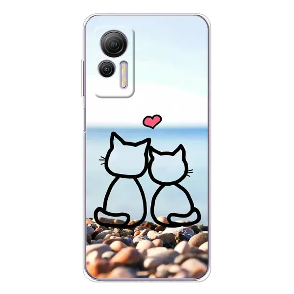 Чехол с рисунком «Котейки» для Ulefone Note 14 Чехол с рисунком «Котейки» для Ulefone Note 14