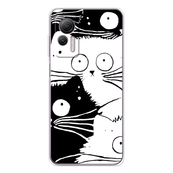 Чехол с рисунком «КОТИКИ» для Ulefone Note 14