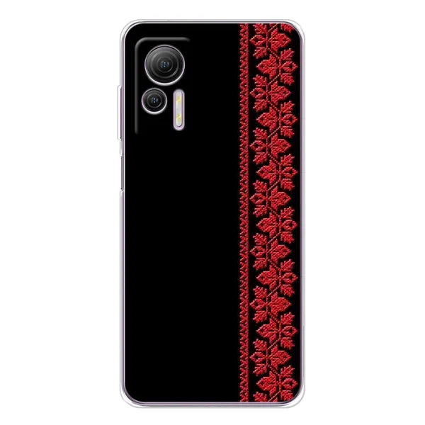 Чехол с рисунком «Красная Вышиванка» для Ulefone Note 14 Чехол с рисунком «Красная Вышиванка» для Ulefone Note 14