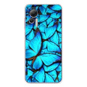 Силіконовий бампер з картинкою звірів для Ulefone Note 14 (Крила метеликів)