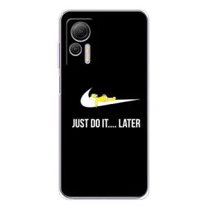 Силиконовый Чехол на Ulefone Note 14 с картинкой Nike (Later)