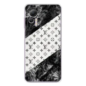 Чехол Стиль Louis Vuitton на Ulefone Note 14 (LV на белом)