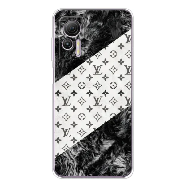 Чехол с рисунком «LV на белом» для Ulefone Note 14 Чехол с рисунком «LV на белом» для Ulefone Note 14