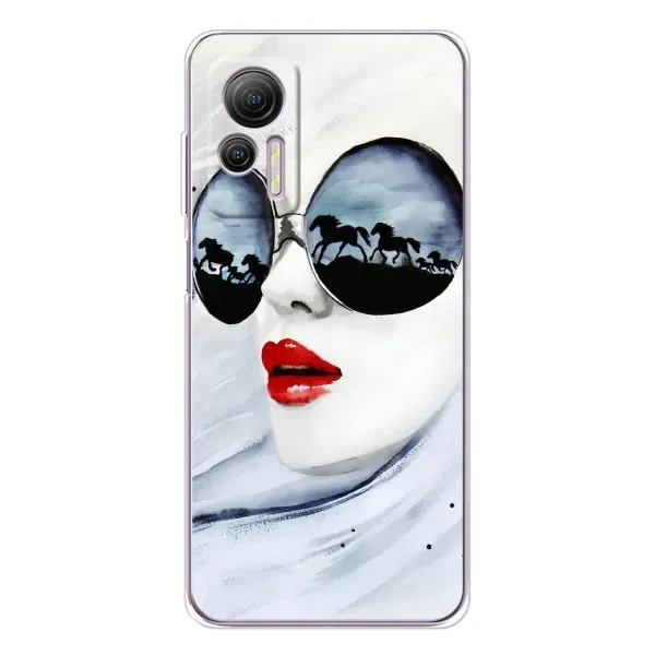 Чехол с рисунком «Любительница коней» для Ulefone Note 14