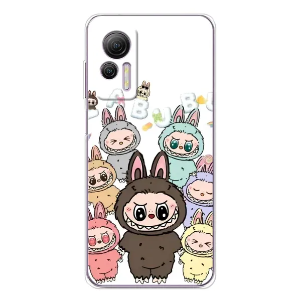 Чехол с рисунком «Маленькие Лабубу» для Ulefone Note 14 Чехол с рисунком «Маленькие Лабубу» для Ulefone Note 14