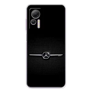 Силиконовый бампер с картинкой машины на Ulefone Note 14 (Mercedes)