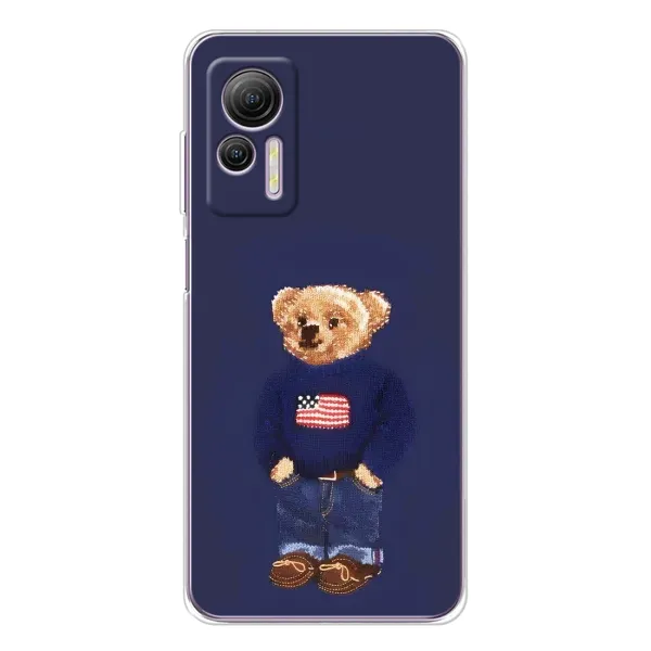 Чехол с рисунком «Мишка USA» для Ulefone Note 14