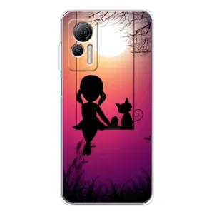 Чехол с рисунком «На качели» для Ulefone Note 14
