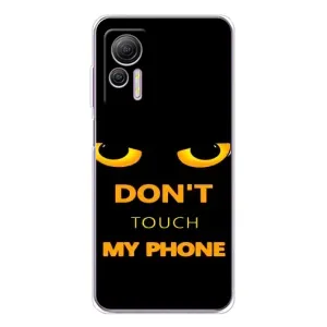 Чехол с Прикольным принтом на Ulefone Note 14 (Не трогай мой телефон)