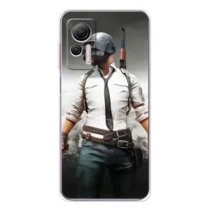 Силиконовый чехол с картинкой "Герой Pubg" на Ulefone Note 14